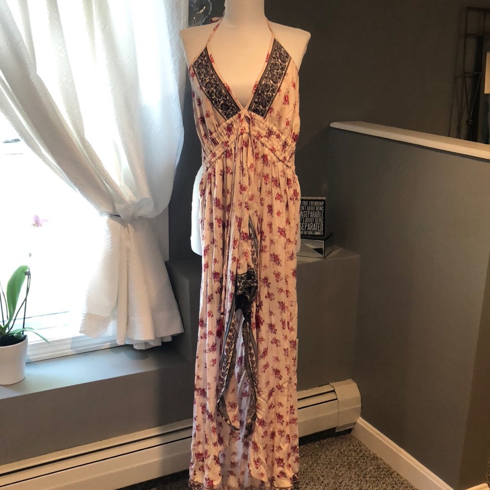 Angie highlow romper dress